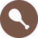 Chicken Leg Nonveg Icon