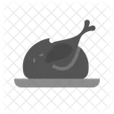 Chicken Roast Nonveg Icon