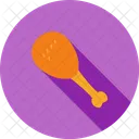 Chicken Leg Nonveg Icon