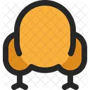 Chicken Roasted Food Icon