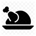 Chicken Meal Dinner Icon