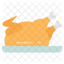 Chicken Roast Steam Chicken Symbol
