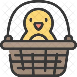 Chicken In Basket  Icon