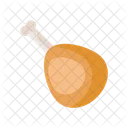 Meal Chicken Tasty Icon