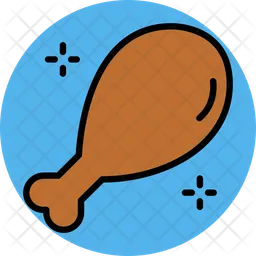 Chicken Leg  Icon