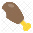 Chicken Piece Bite Icon