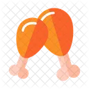 Chicken Leg Chicken Piece Drumstick Icon