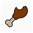 Chicken Leg Leg Piece Chicken Icon