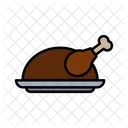 Chicken Leg Leg Piece Chicken Icon
