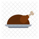 Chicken Leg Leg Piece Chicken Icon
