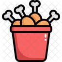 Chicken Leg Leg Piece Drumstick Icon