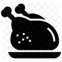 Chicken Leg Piece  Icon