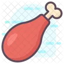Chicken Leg Piece Chicken Thigh Meat Food Icon