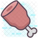Chicken Leg Piece Chicken Thigh Meat Food Icon