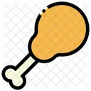 Chicken Leg Piece  Icon