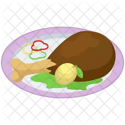 Chicken Leg Platter  Icon