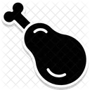 Leg Piece Thigh Meat Food Icon