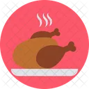 Chicken Dinner Food Icon