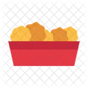 Chicken Nuggets Chicken Wings Food And Restaurant Icon