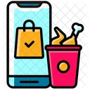 Order Mobile Food Icon