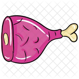 Chicken Piece  Icon