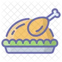 Chicken Piece Chicken Thigh Food Icon