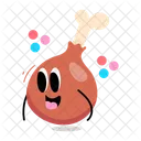 Chicken Piece  Icon