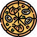 Pizza Seafood Food Icon
