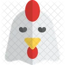 Chicken Sad Face Animal Wildlife Icon