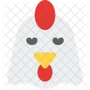 Chicken Sad Face Icon