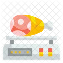 Chicken Scale Meat Scale Chicken Icon