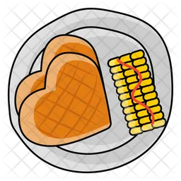 Chicken slice  Icon