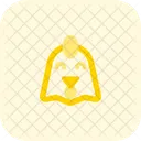 Chicken Smiling Icon