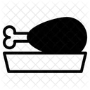 Chicken Thigh Icon
