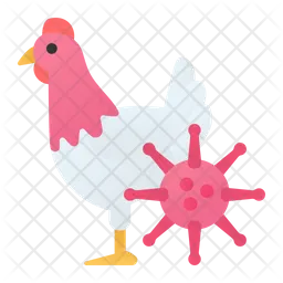 Chicken Virus  Icon