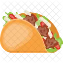 Chicken Wrap Food Icon