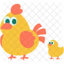 Chickens And Chicks Chicken Food Icon
