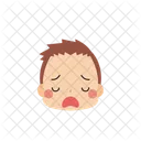 Chico Emoji Cansado Icono