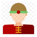 Chico chino  Icono