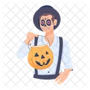 Chico De Halloween Hombre De Halloween Chico De Halloween Icono