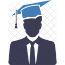 Graduado Boy Boy Educacion Icon