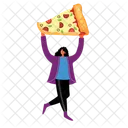 Repartidor De Pizza Repartidor Repartidor Icono