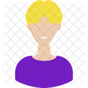 Chico Rubio Avatar Usuario Icono