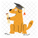 Chiot Mignon Chien Tenant Chiot Tenant Icône