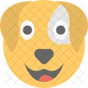 Chien Emoji Animal De Compagnie Icône