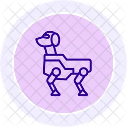 Chien robot  Icône