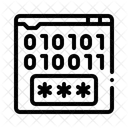 Cryptage Securite Mot De Passe Icon