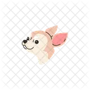 Chihuahua Dog Head Icon