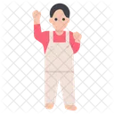 Child Avatar Character  Icon