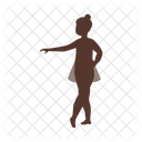 Ballet Girl Child Icon